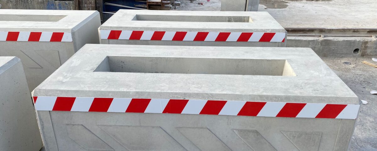 Concrete security barriers