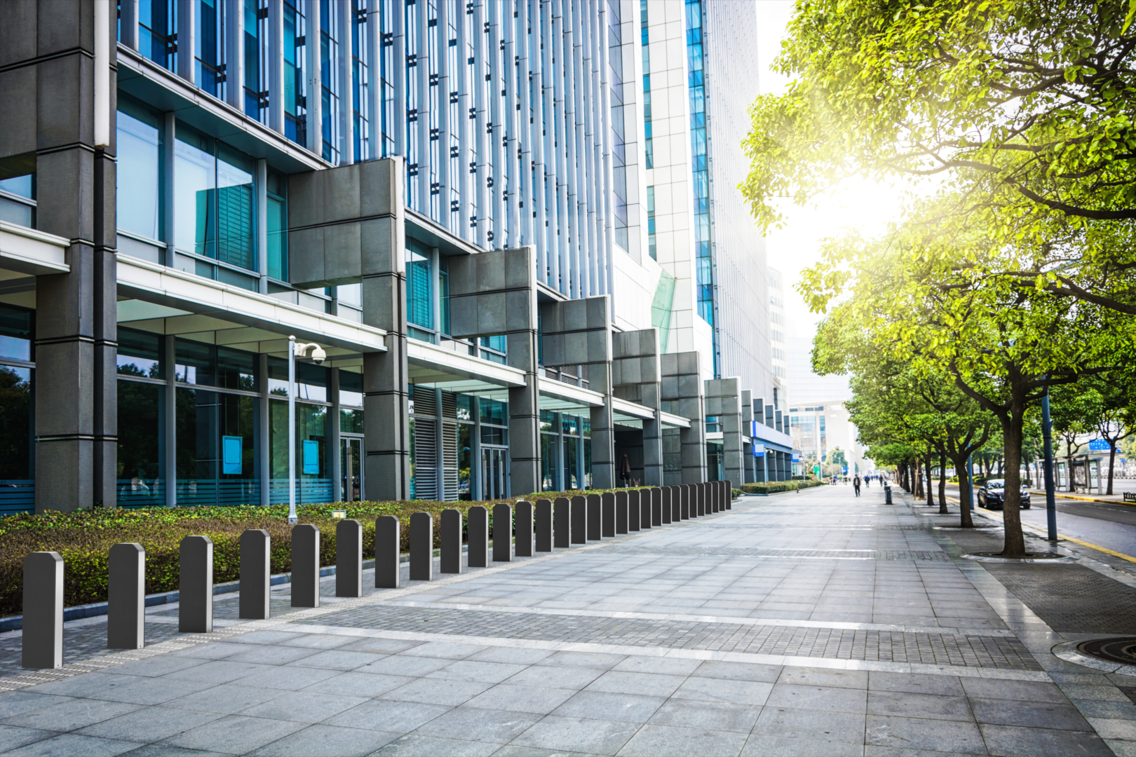 Surface mount bollards